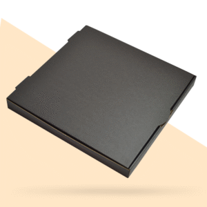 Black Pizza Boxes